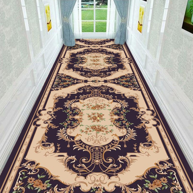 Vintage Floral Design Runner Mat Kalsten
