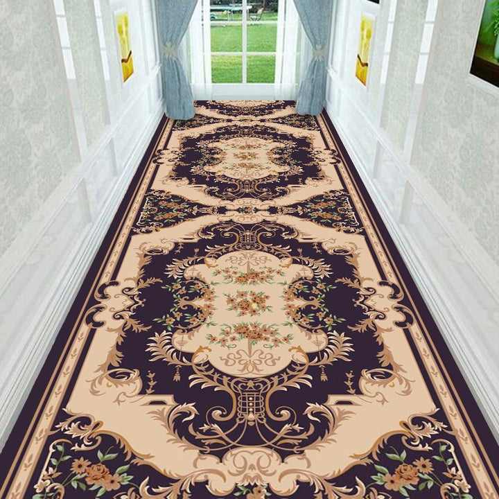 Vintage Floral Design Runner Mat Kalsten