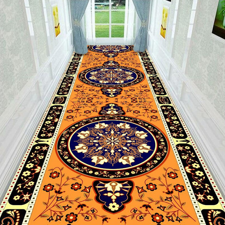 Vintage Floral Design Runner Mat Kalsten