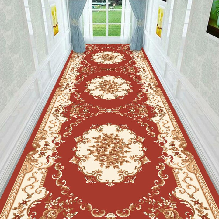 Vintage Floral Design Runner Mat Kalsten