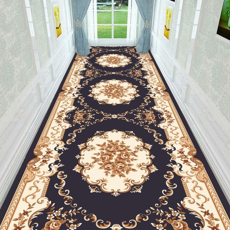 Vintage Floral Design Runner Mat Kalsten
