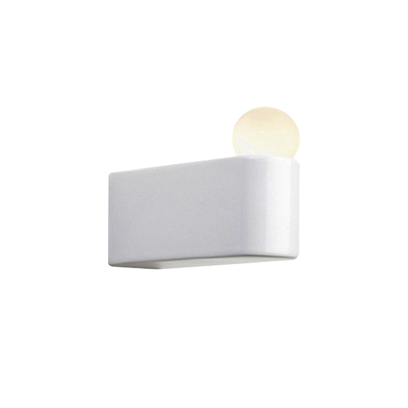 White Ball Wall Lighting Modernist Led Milk Glass Wall Lamp Fixture with Small/Medium/Large Size in White/Warm Light | Kalsten