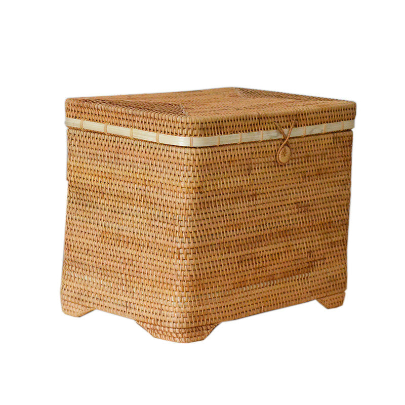 Stylish storage basket made of rattan Kalsten