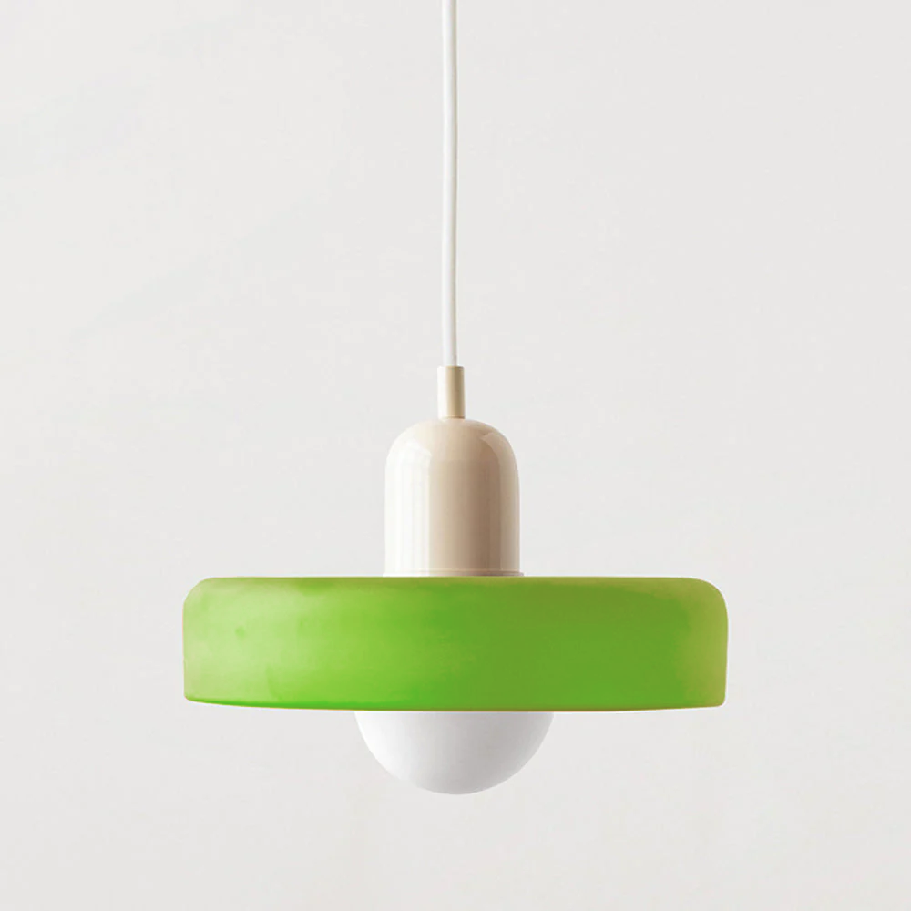 Colored Glass Pendant Lamp - BauLume | Kalsten
