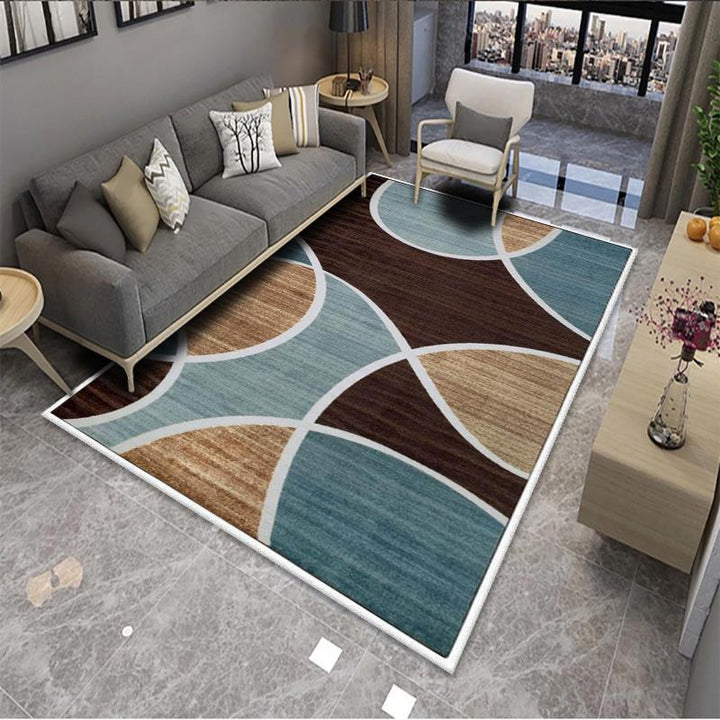 Geometric Pattern Area Rug Kalsten