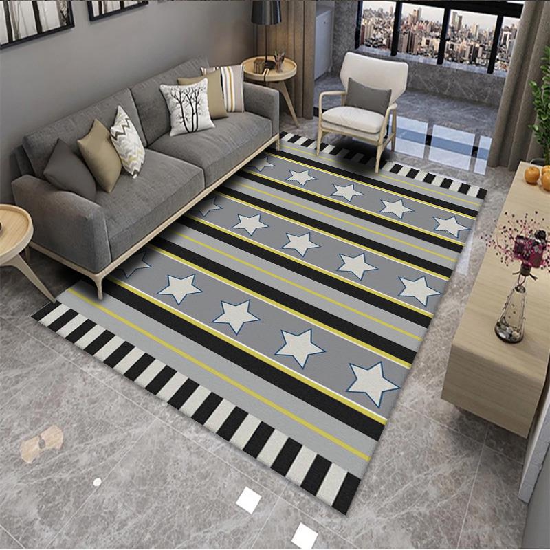 Geometric Pattern Area Rug Kalsten