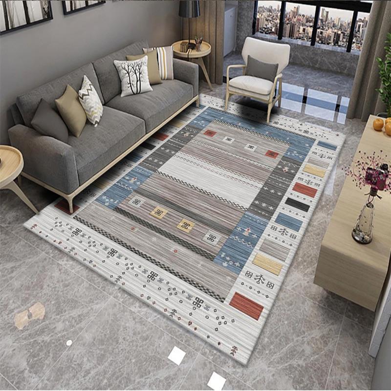 Geometric Pattern Area Rug Kalsten
