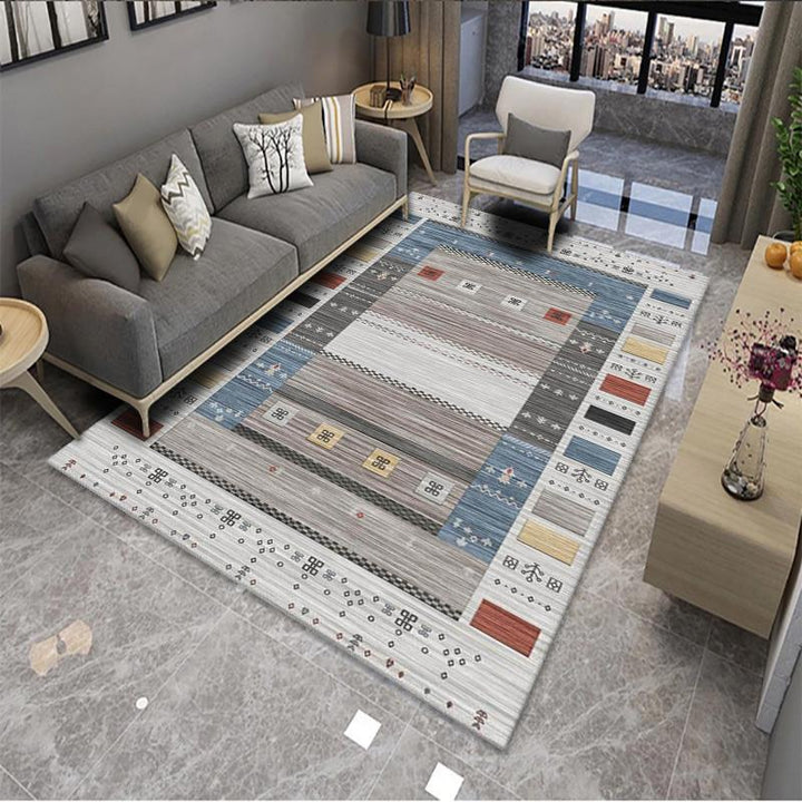 Geometric Pattern Area Rug Kalsten
