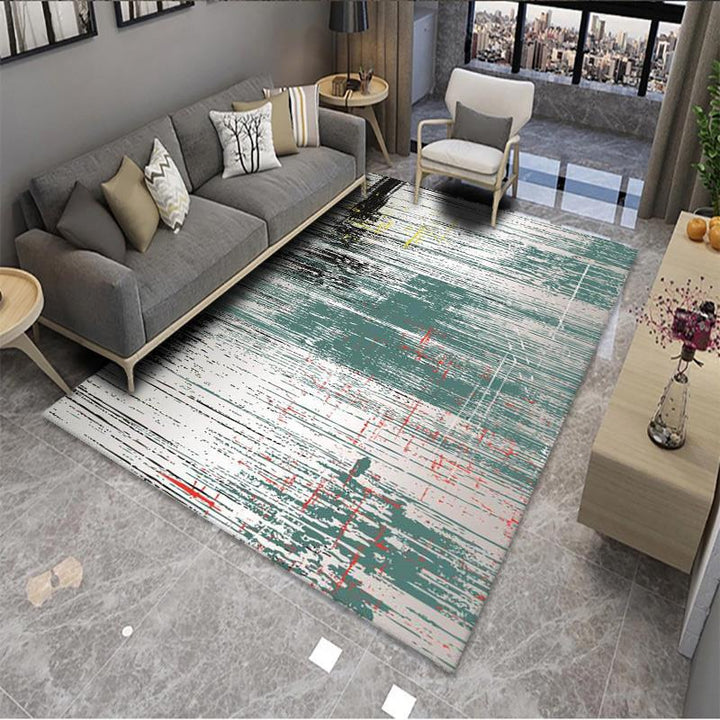 Geometric Pattern Area Rug Kalsten