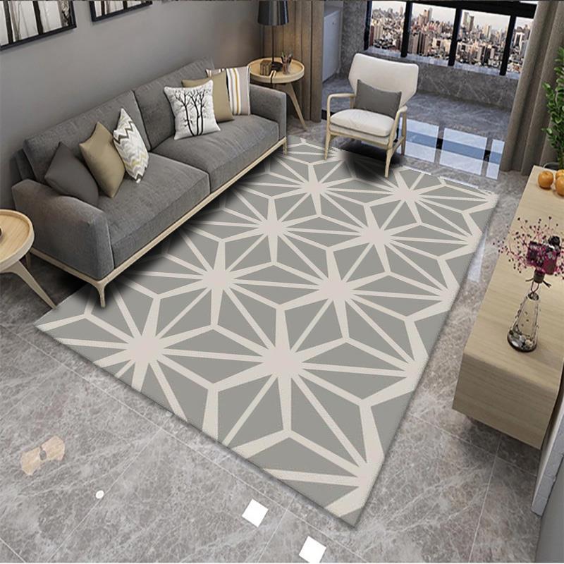 Geometric Pattern Area Rug Kalsten