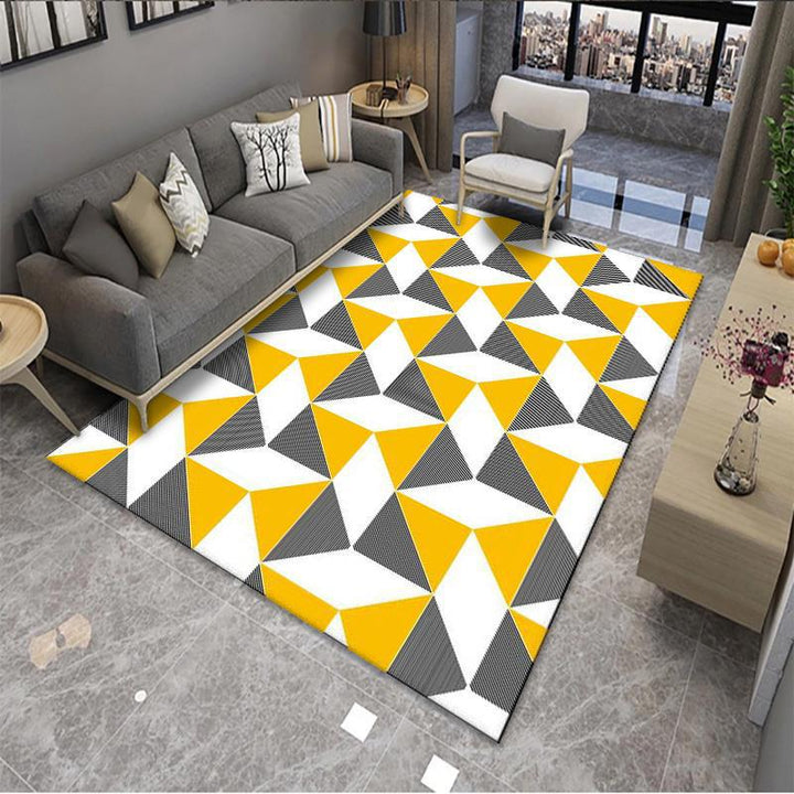 Geometric Pattern Area Rug Kalsten