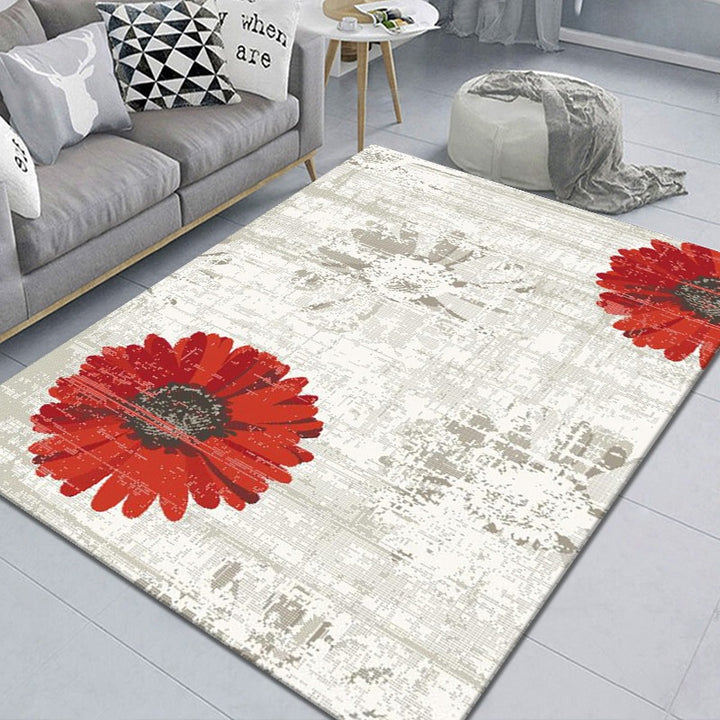Floral Design Area Rug Kalsten