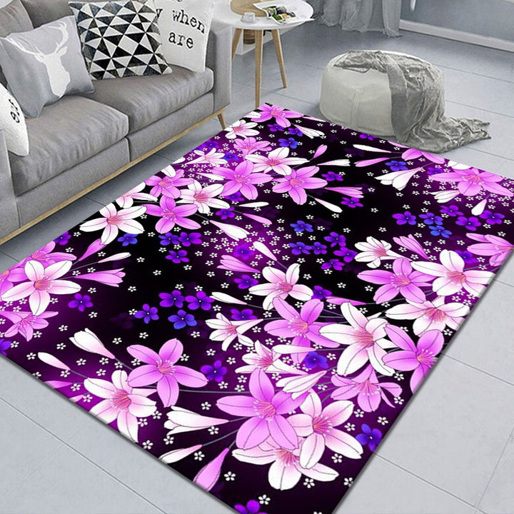 Floral Design Area Rug Kalsten