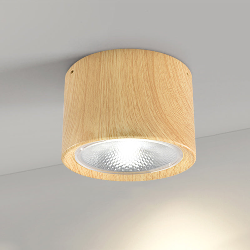 Flush Mount Light Iron 4.7 in 12W White Modern Ceiling Fixture Living Room Bedroom Lighting | Kalsten