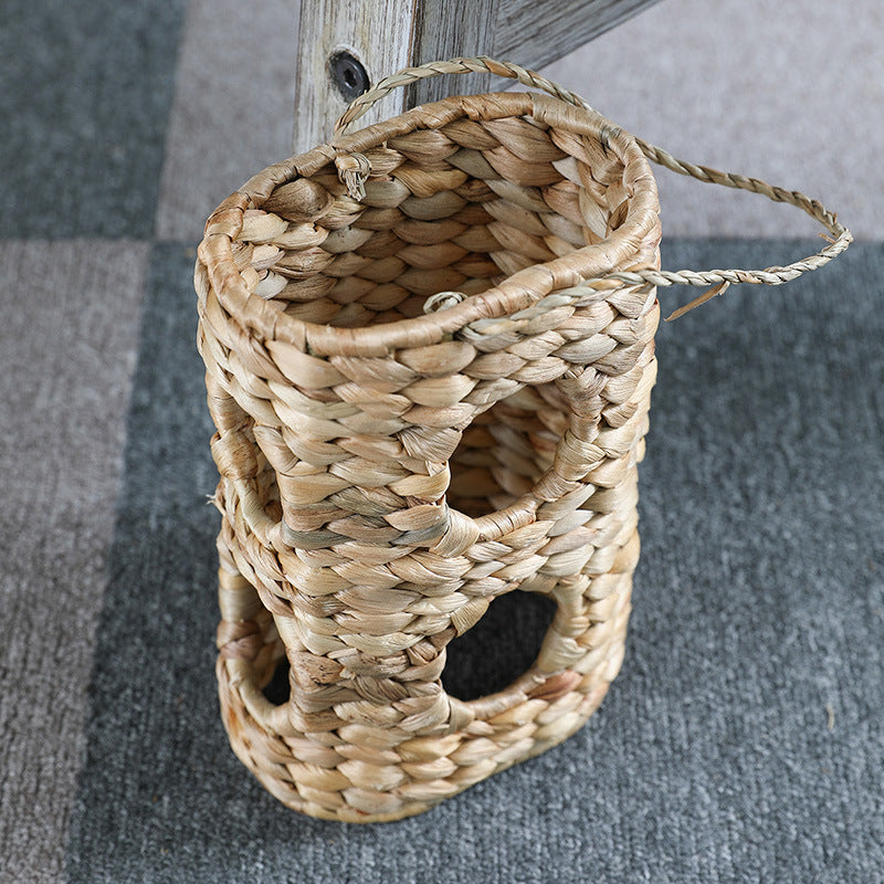 Versatile Hanging Woven Storage Basket Kalsten
