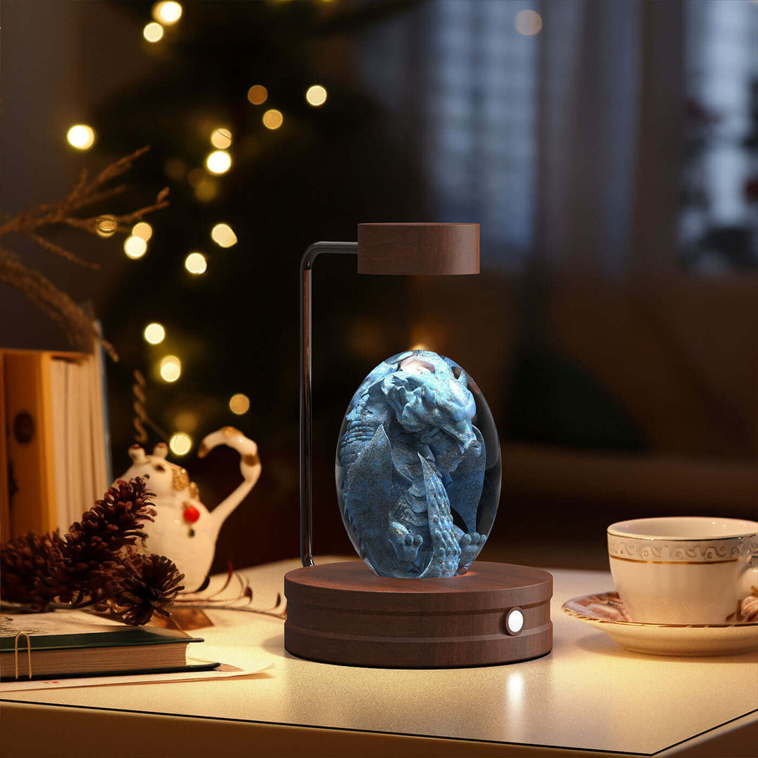 Crystal Ball Cosmic Dinosaur Indoor Night Light USB Power Warm Bedside Light Birthday Gift Night Lamp | Kalsten