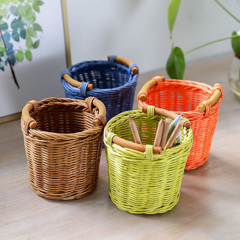 Handwoven Decorative Storage Basket Kalsten