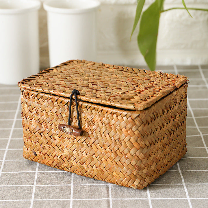 Handcrafted Woven Storage Box Kalsten