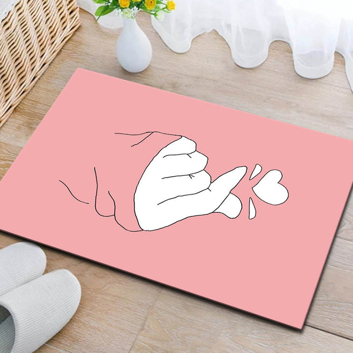 Playful Cat-Themed Kitchen Mat Set Kalsten