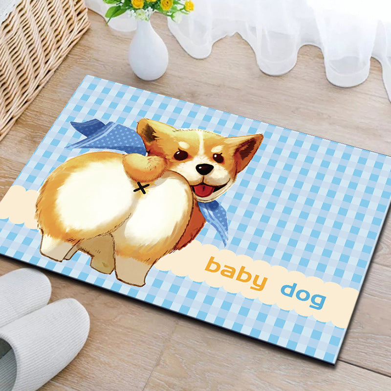 Playful Cat-Themed Kitchen Mat Set Kalsten