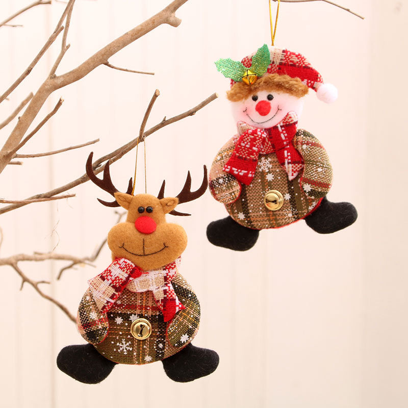 Festive Holiday Snowman Ornament Kalsten