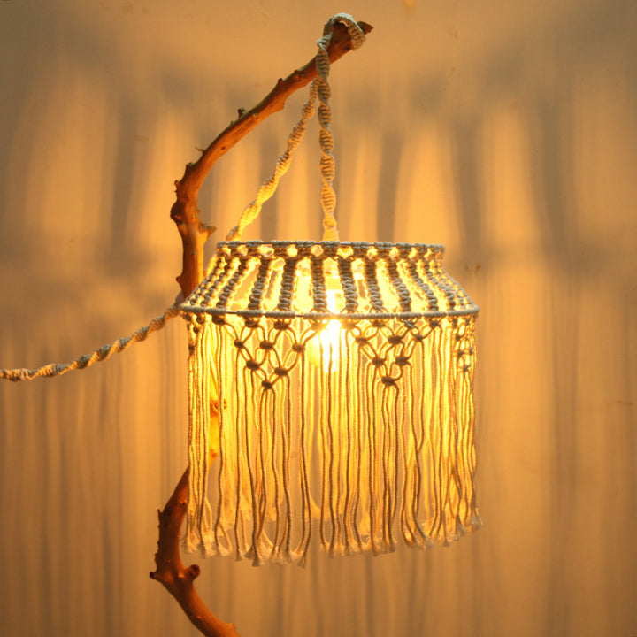 Macramé Hanging Light Shade Kalsten