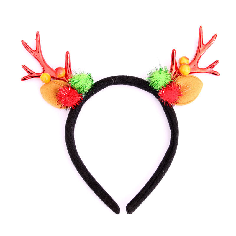 Festive Holiday Antler Headband Kalsten