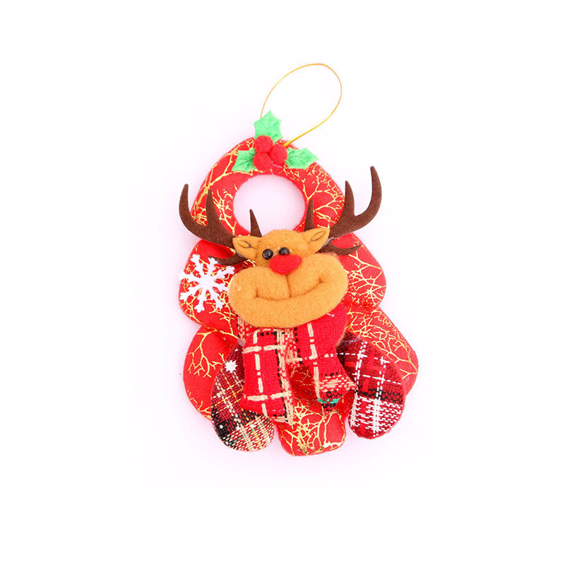 Plush Santa Character Hanging Ornament Kalsten