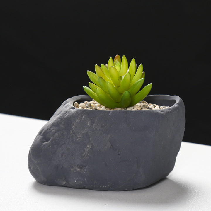 Creative Stone-Shaped Succulent Planter Kalsten