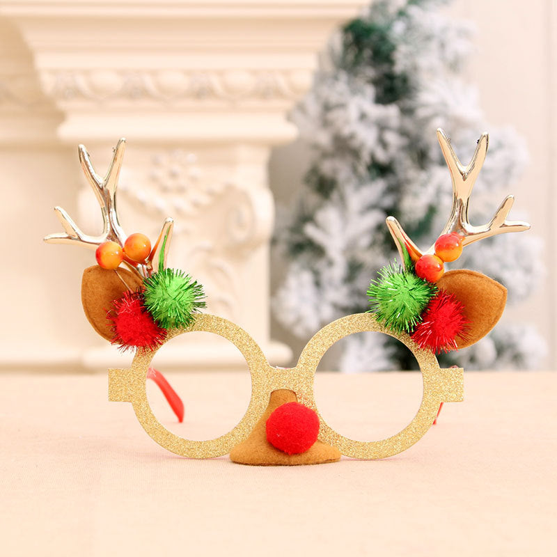 Fun Holiday-Themed Reindeer Glasses Kalsten