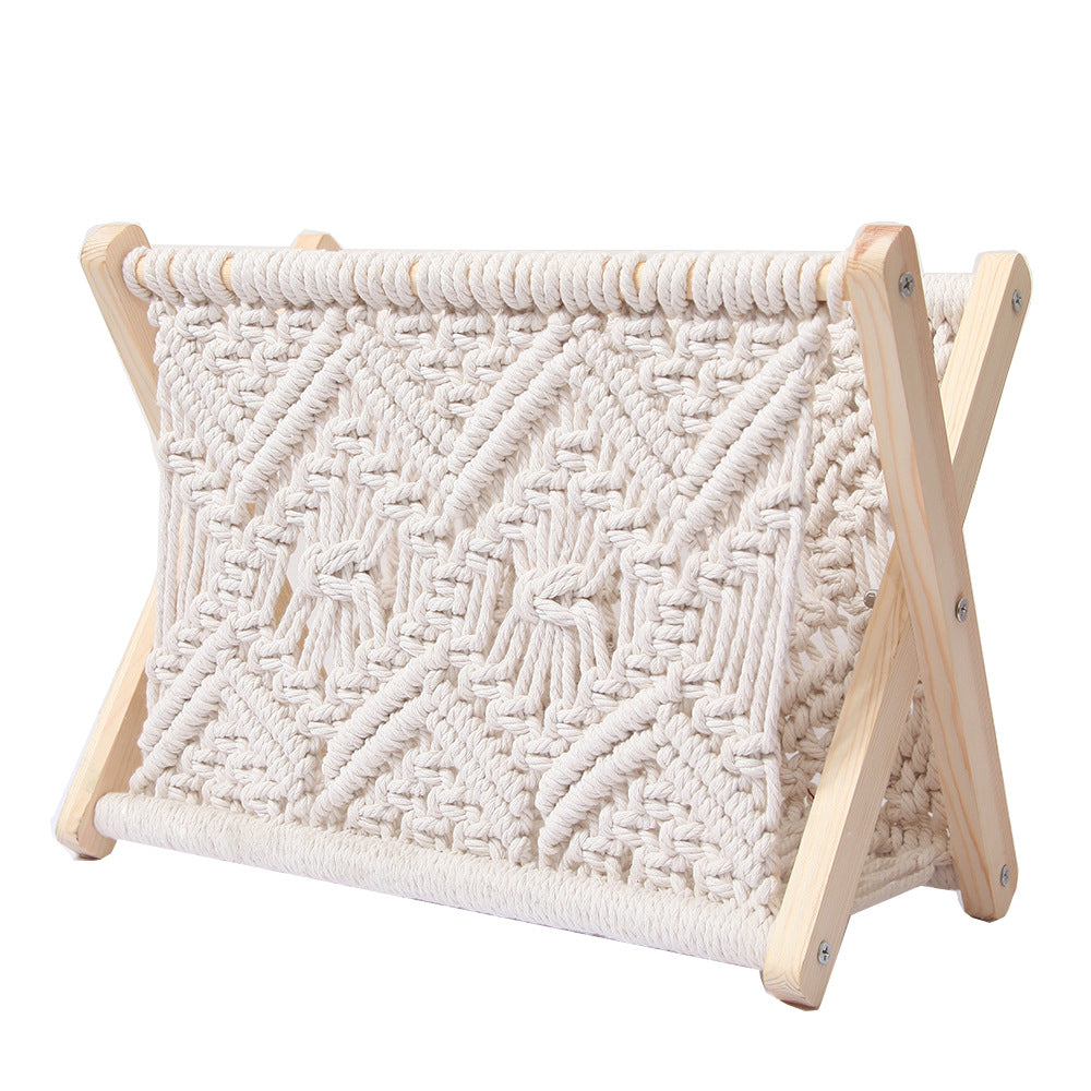 Macrame Storage Basket Kalsten