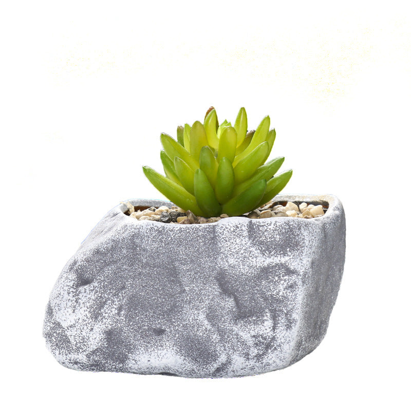 Creative Stone-Shaped Succulent Planter Kalsten