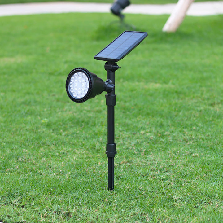 Contemporary Industrial ABS Solar Waterproof LED Spotlight Lawn Insert Light For Outdoor Patio | Kalsten