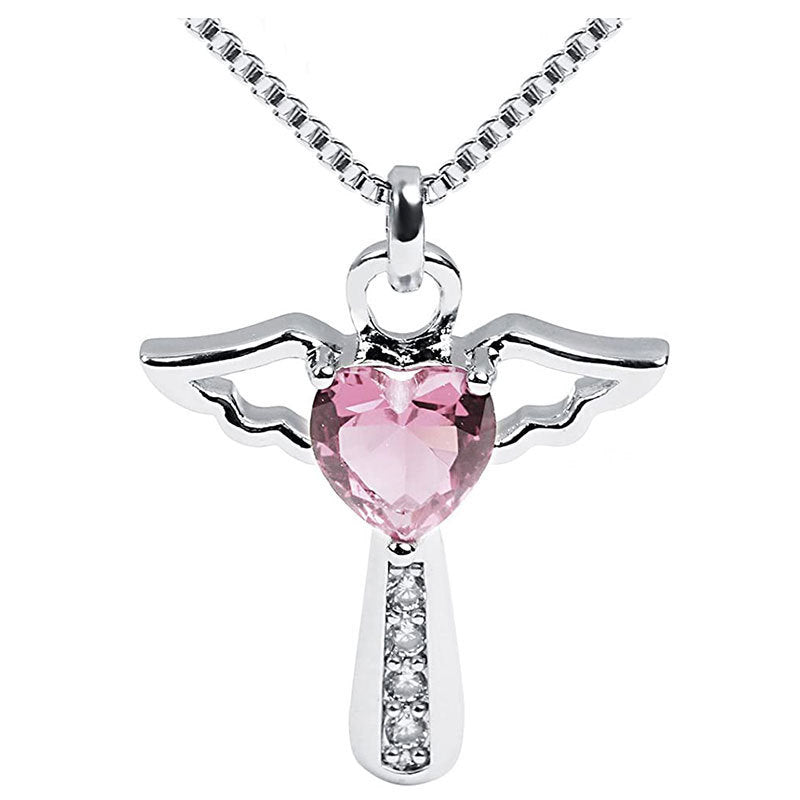 Winged Heart Pendant Necklace Kalsten