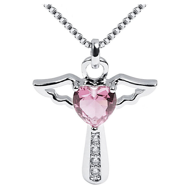 Winged Heart Pendant Necklace Kalsten