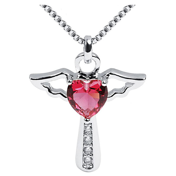 Winged Heart Pendant Necklace Kalsten