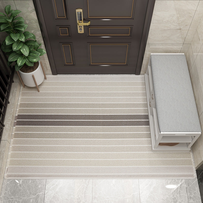 Decorative Striped Outdoor Mat Kalsten