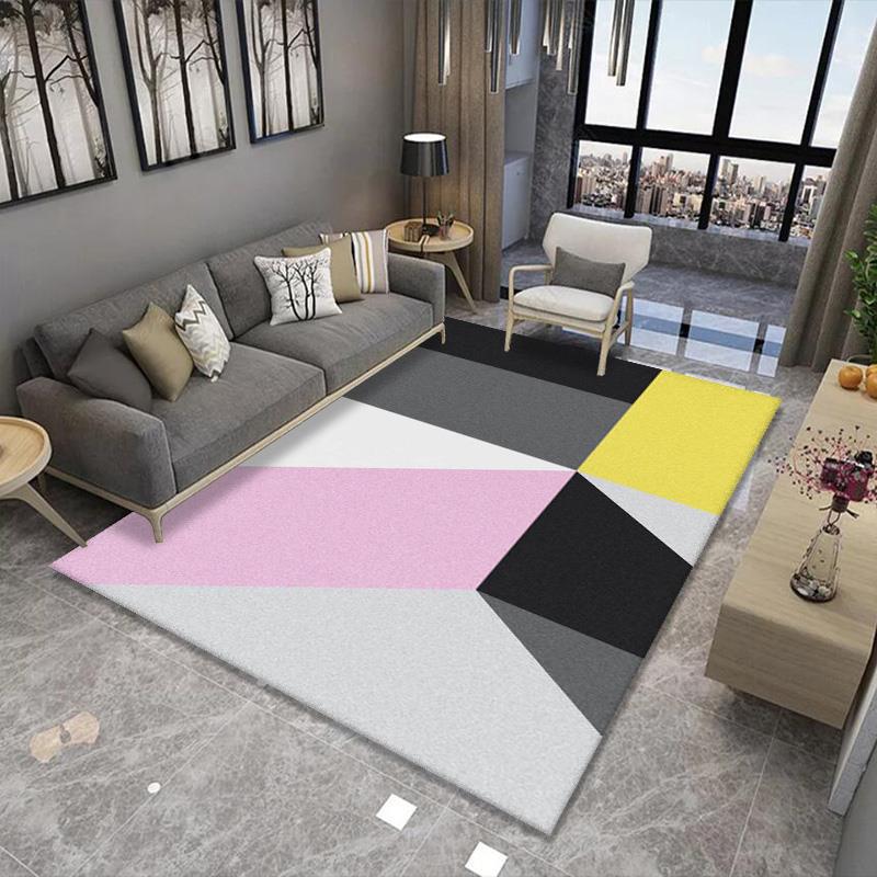 Geometric Pattern Area Rug Kalsten