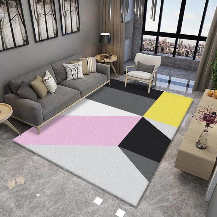 Geometric Pattern Area Rug Kalsten