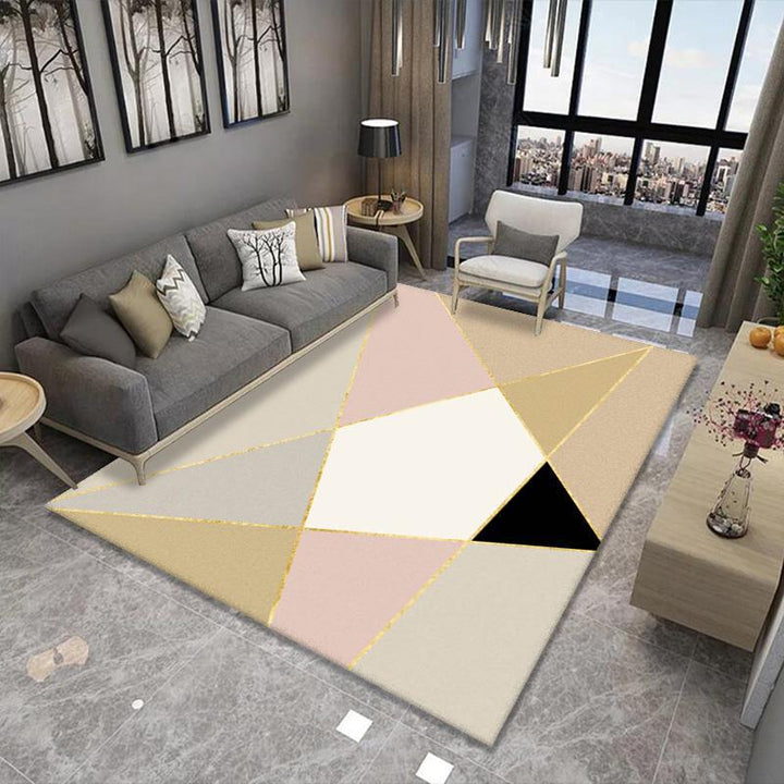 Geometric Pattern Area Rug Kalsten