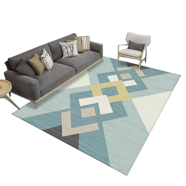 Geometric Pattern Area Rug Kalsten