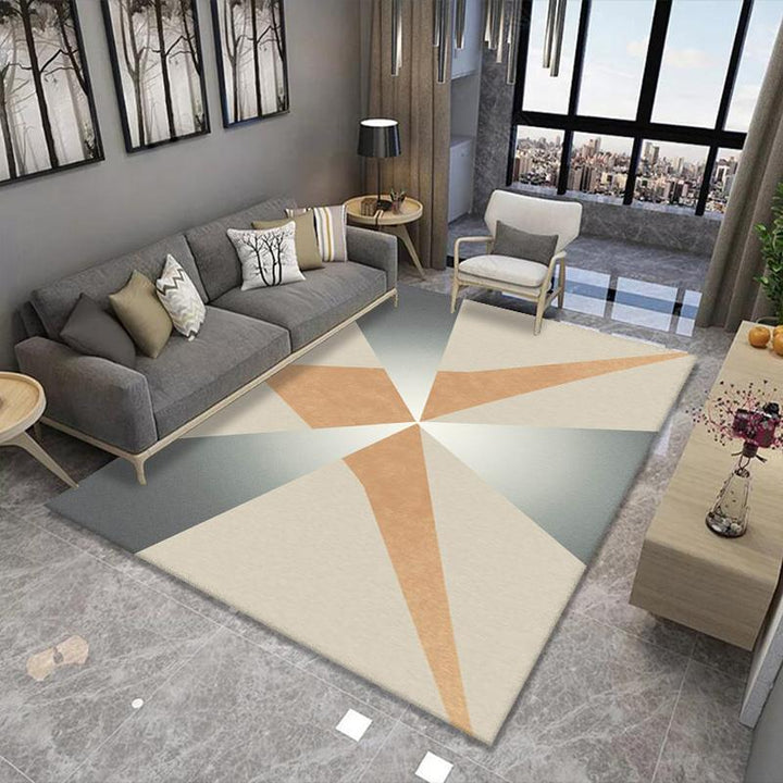 Geometric Pattern Area Rug Kalsten