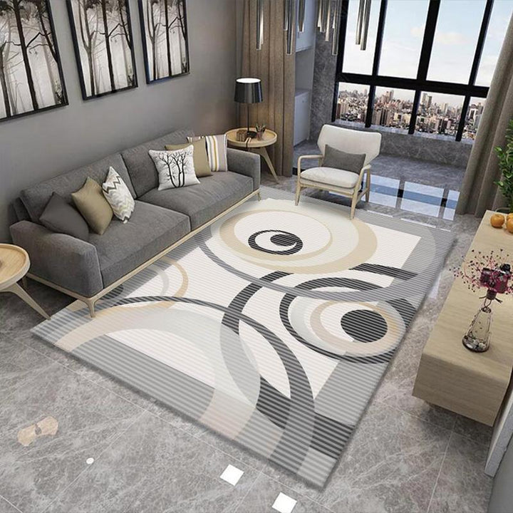 Geometric Pattern Area Rug Kalsten