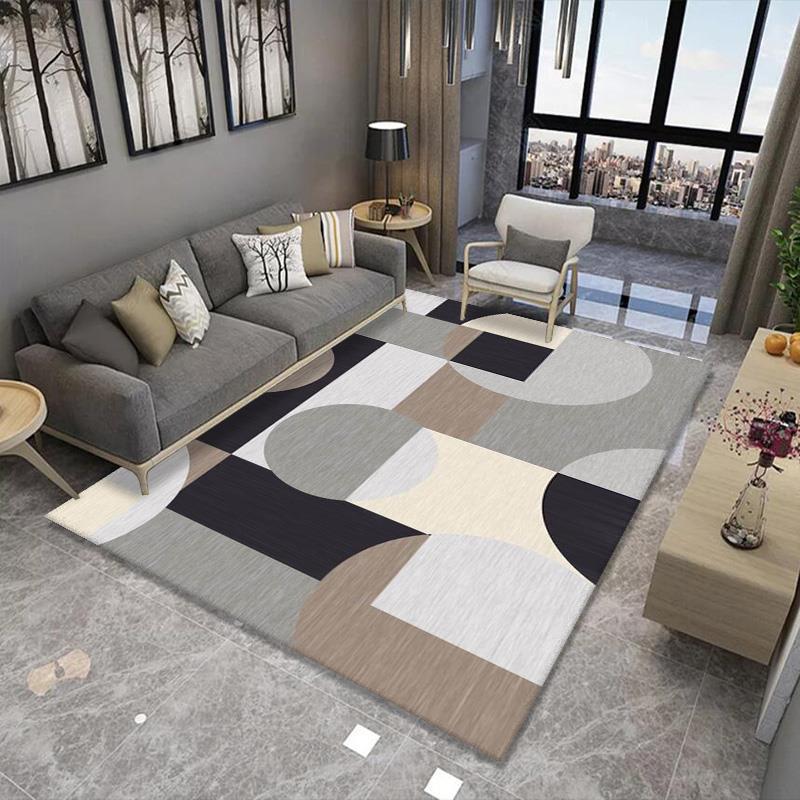 Geometric Pattern Area Rug Kalsten