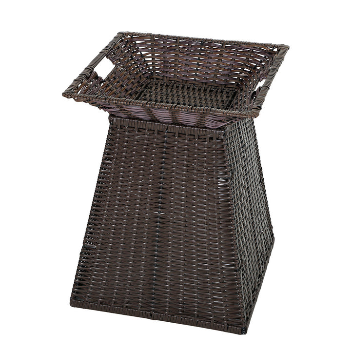Geometric Woven Storage Bin Kalsten