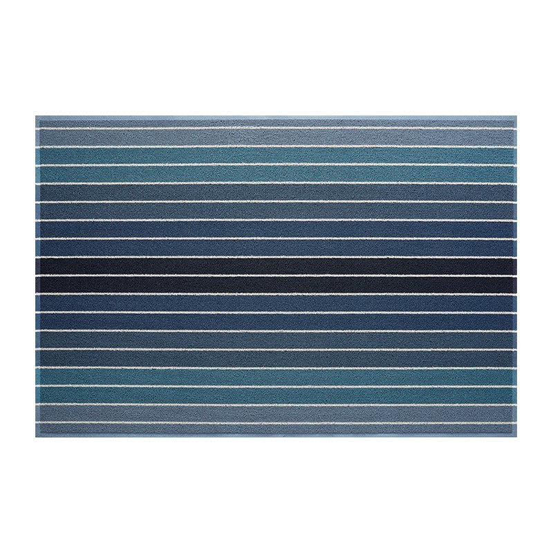 Decorative Striped Outdoor Mat Kalsten