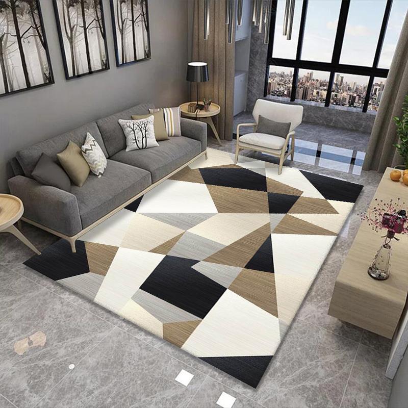 Geometric Pattern Area Rug Kalsten