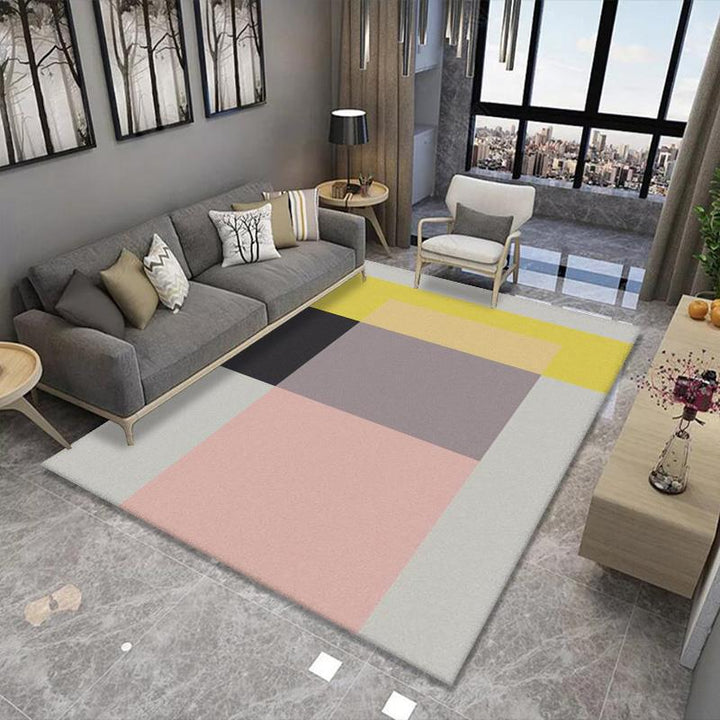 Geometric Pattern Area Rug Kalsten