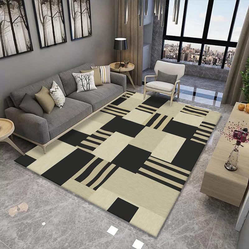 Geometric Pattern Area Rug Kalsten