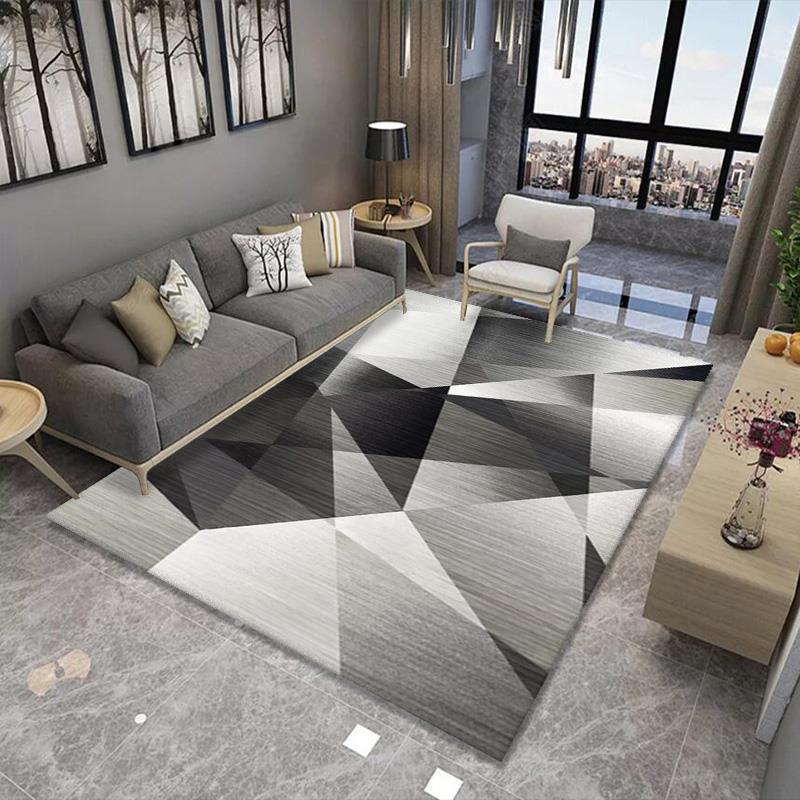 Geometric Pattern Area Rug Kalsten